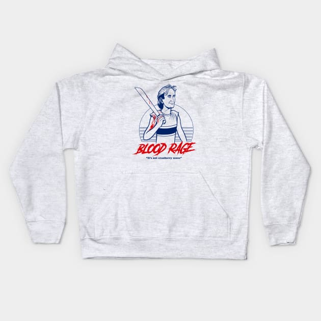 Blood Rage Kids Hoodie by ibtrav